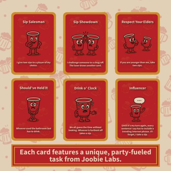 Tipsy Towers™ – Card Game for Adults – Party Game - Picture 5 of 8